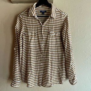 Old Navy Striped Button Down Shirt